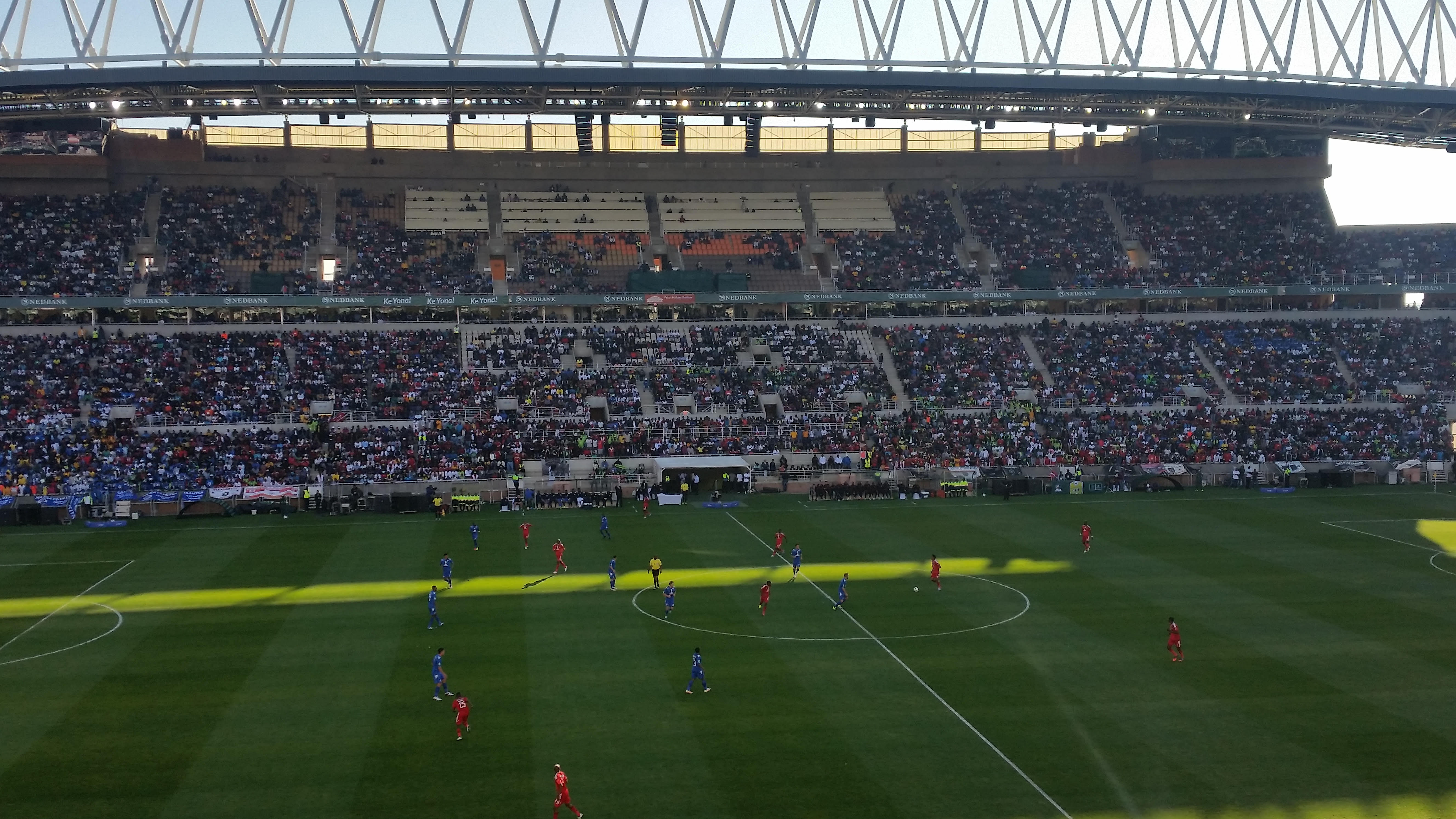 Nedbank Cup Final 2016 view from the Eastern Stands (Orlando Pirates vs SuperSport United) Nedbank Cup Final 2016 view from the Eastern Stands (Orlando Pirates vs SuperSport United)