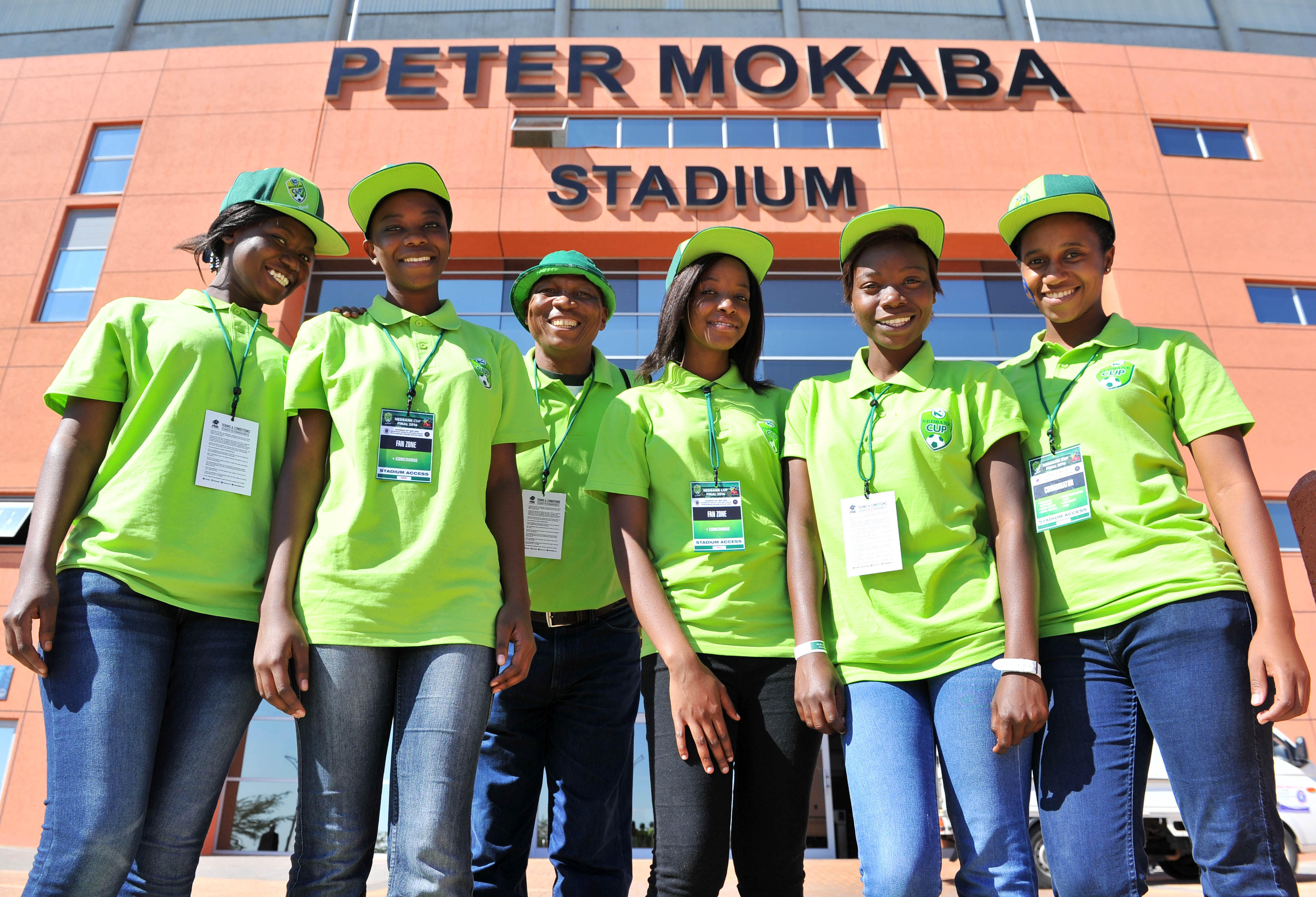 What an experience!!! during the 2016 Nedbank Cup Final match between Supersport United and Orlando Pirates at the Peter Mokaba Stadium in Polokwane, South Africa on May 28, 2016 ©Samuel Shivambu/BackpagePix